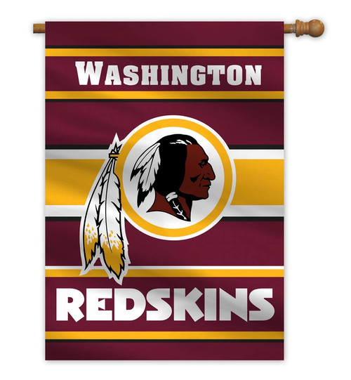 Washington Commanders Banner 28x40 House Flag Style 2 Sided