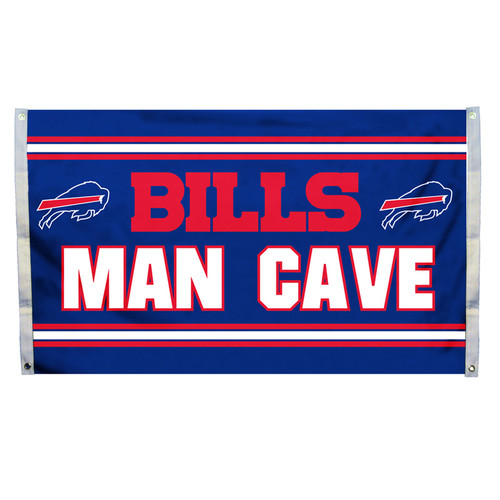 Buffalo Bills Flag 3x5 Man Cave Design