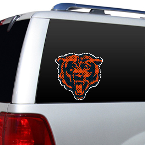 Chicago Bears Large Die-Cut Window Film