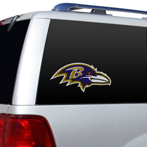 Baltimore Ravens Large Die-Cut Window Film