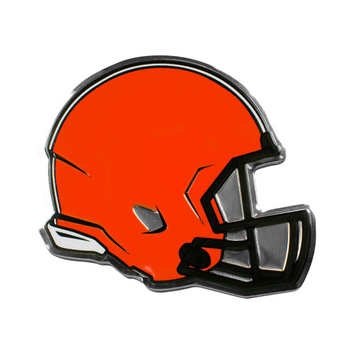Cleveland Browns Embossed Helmet Emblem "Browns Helmet" Logo