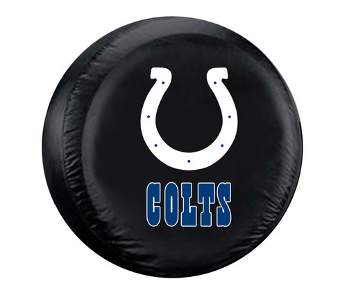 Indianapolis Colts Tire Cover Large Size Black