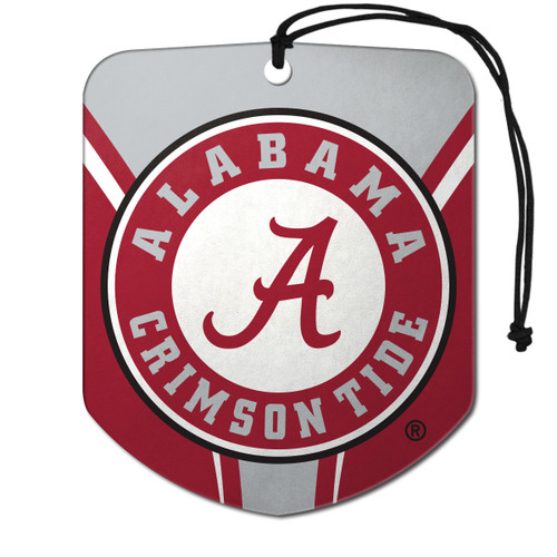 Alabama Crimson Tide  Air Freshener 2-pk "Round A 'CRIMSON TIDE'" Alternate Logo
