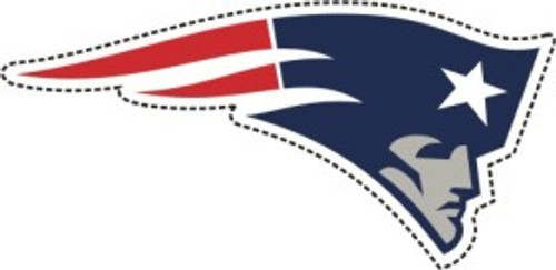 New England Patriots 12" Logo Car Magnet