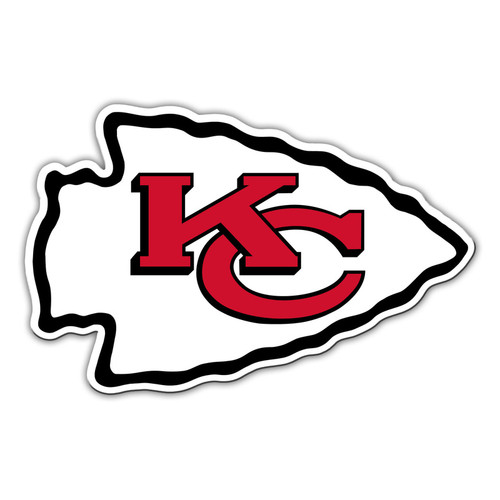 Kansas City Chiefs 12" Right Logo Car Magnet