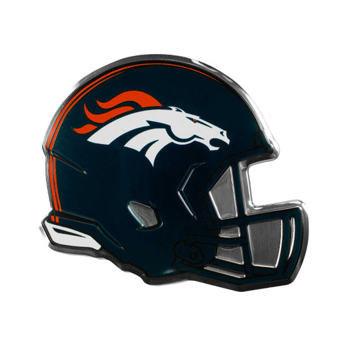 Denver Broncos Embossed Helmet Emblem "Bronco" Logo