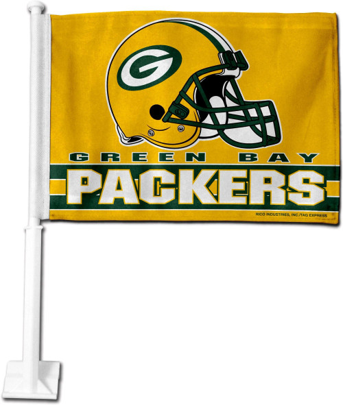 Green Bay Packers Car Flag