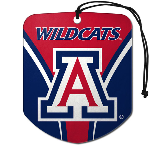 Arizona Wildcats Air Freshener 2-pk "A" Primary Logo & Wordmark