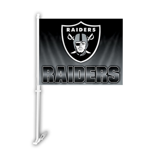 Las Vegas Raiders Flag Car Style Ombre Design Design