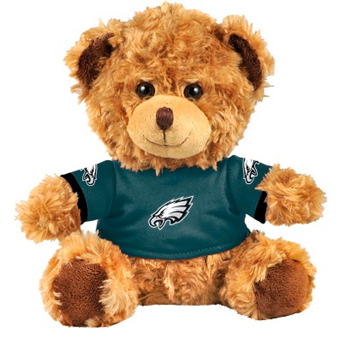 Philadelphia Eagles 10" Plush Teddy Bear w/ Jersey
