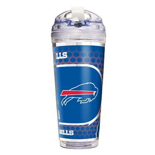 Buffalo Bills 24 Oz. Acrylic Tumbler w/ Straw