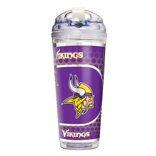 Minnesota Vikings 24 Oz. Acrylic Tumbler w/ Straw