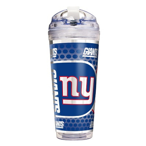 New York Giants 24 Oz. Acrylic Tumbler w/ Straw