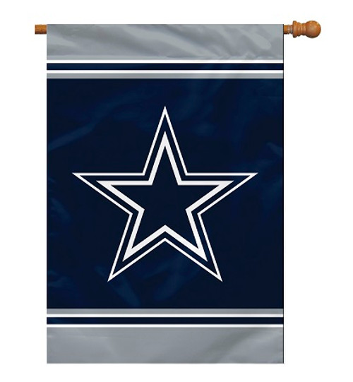Dallas Cowboys 2-Sided 28 X 40 House Banner