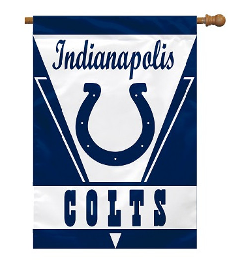 Indianapolis Colts 2-Sided 28 X 40 House Banner