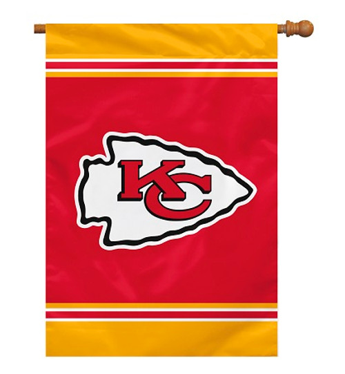 Kansas City Chiefs 2-Sided 28 X 40 House Banner