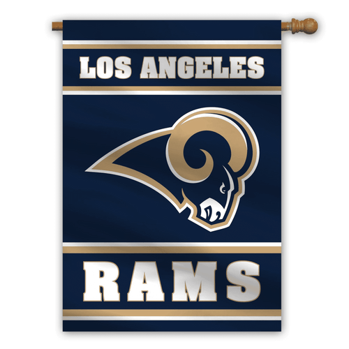 Los Angeles Rams 2-Sided 28 X 40 House Banner