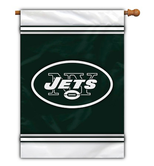 New York Jets 2-Sided 28 X 40 House Banner