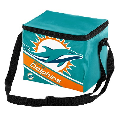 Miami Dolphins 6-Pack Cooler/Lunch Box