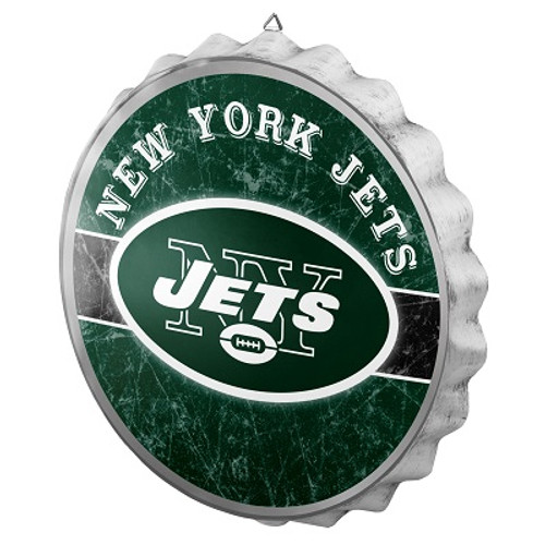 New York Jets Bottle Cap Sign