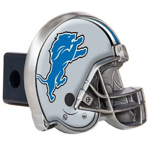 Detriot Lions Helmet Trailer Hitch Cover