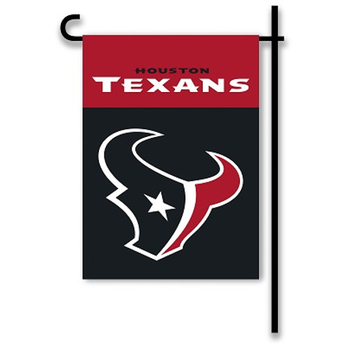 Houston Texans Home / Yard Flag 13" x 18" 2-Sided