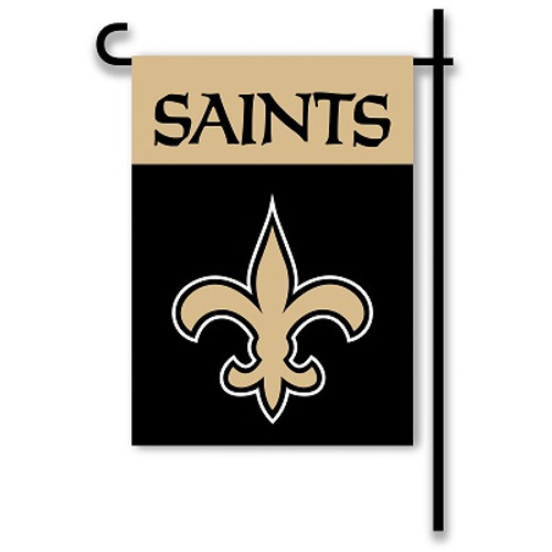 New Orleans Saints Home / Yard Flag 13" x 18" 2-Sided