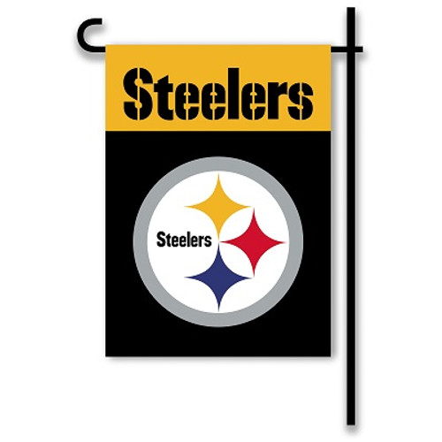 Pittsburgh Steelers Home / Yard Flag 13" x 18" 2-Sided