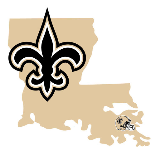 New Orleans Saints Home State Decal