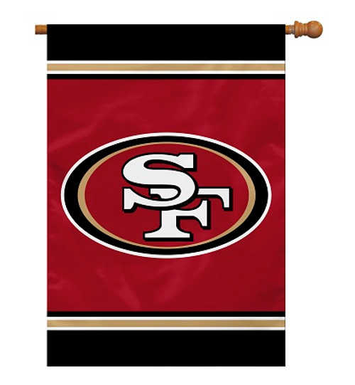 San Francisco 49er's House Banner 28" x 40" 1- Sided