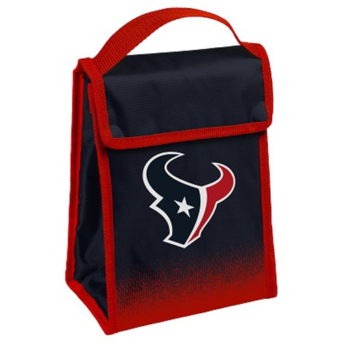 Houston Texans Insulated Lunch Bag w/ Velcro Closure