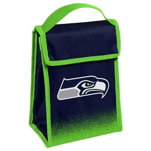 Seattle Seahawks Insulated Lunch Bag w/ Velcro Closure