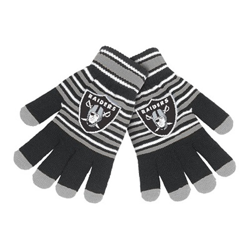 Las Vegas Raiders Knit stretch Gloves