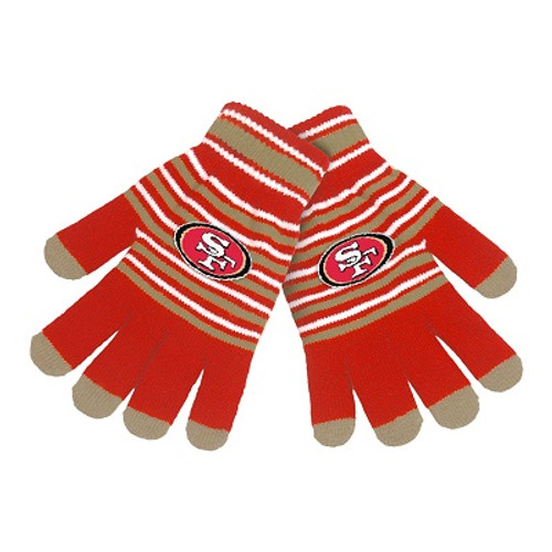 San Francisco 49Ers Knit stretch Gloves