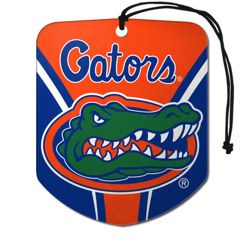 Florida Gators Air Freshener 2-pk "Gator Head" Logo & Wordmark