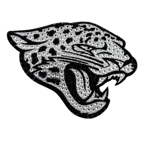 Jacksonville Jaguars Bling Decal "Jaguar Head" Primary Logo