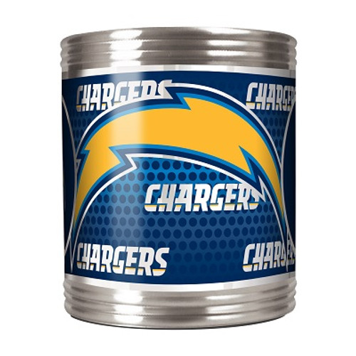 Los Angeles Chargers Stainless Steel Can Holder with Metallic Graphics