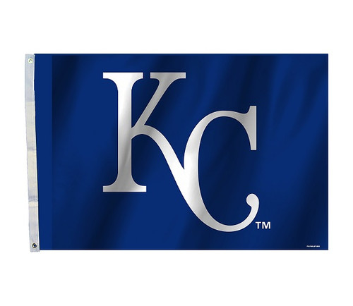 Kansas City Royals 2 Ft. X 3 Ft. Flag W/Grommetts