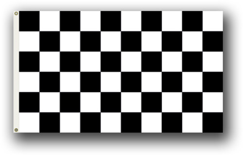 Checkered 3 Ft. X 5 Ft. Flag W/Grommets