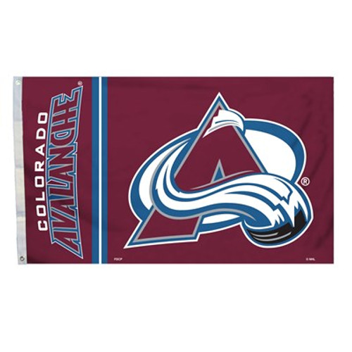 Colorado Avalanche 3 Ft. X 5 Ft. Flag W/Grommetts