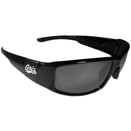 Montana Grizzlies Black Wrap Sunglasses