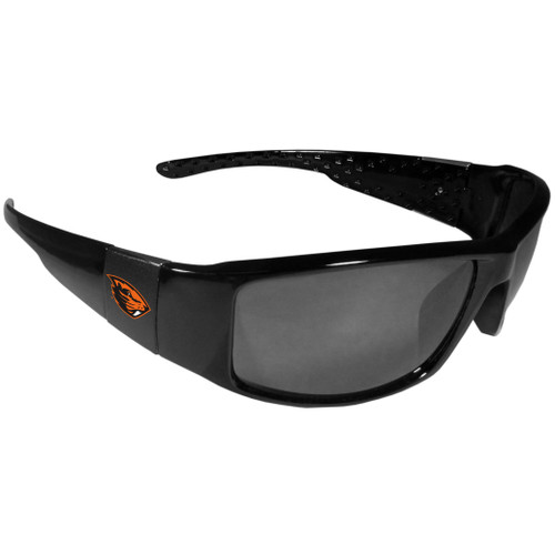 Oregon St. Beavers Black Wrap Sunglasses