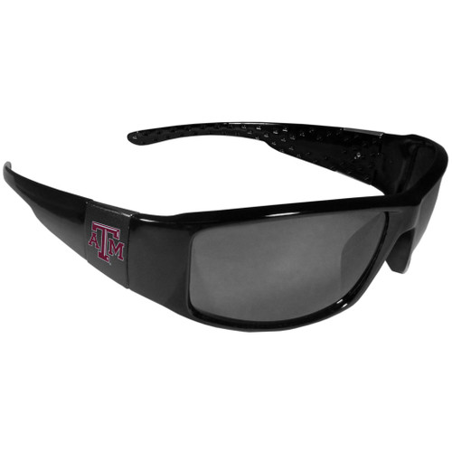 Texas A & M Aggies Black Wrap Sunglasses