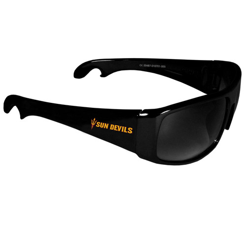 Arizona St. Sun Devils Wrap Bottle Opener Sunglasses