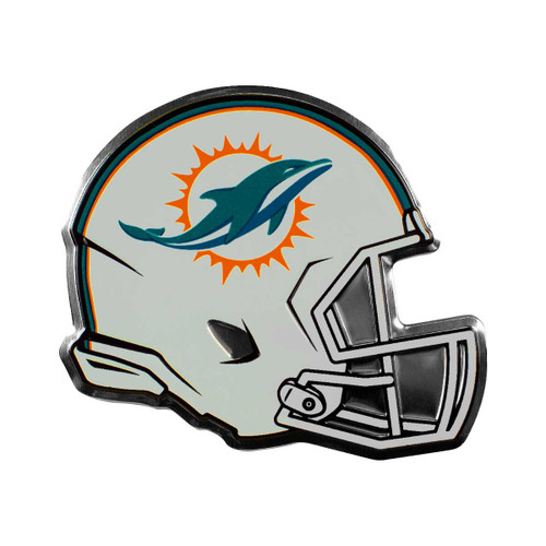 Miami Dolphins Embossed Helmet Emblem "Dolphin" Logo