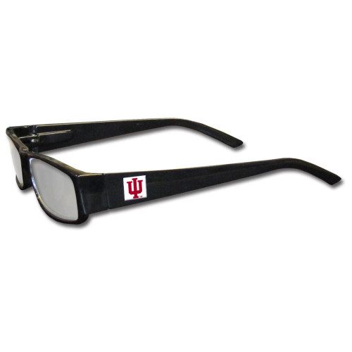 Indiana Hoosiers Black Reading Glasses +2.50