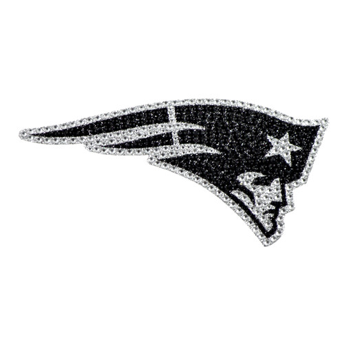 New England Patriots Bling Decal "Patriot Head" Primary Logo