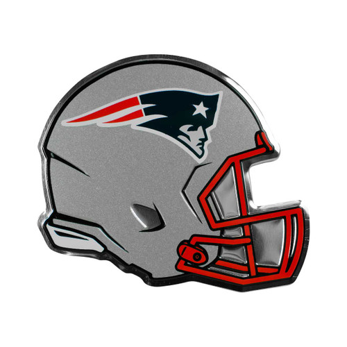 New England Patriots Embossed Helmet Emblem "Patriot Head" Primary Logo
