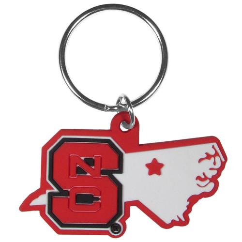 N. Carolina St. Wolfpack Home State Flexi Key Chain