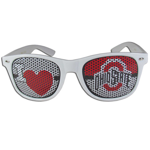 Ohio St. Buckeyes I Heart Game Day Shades